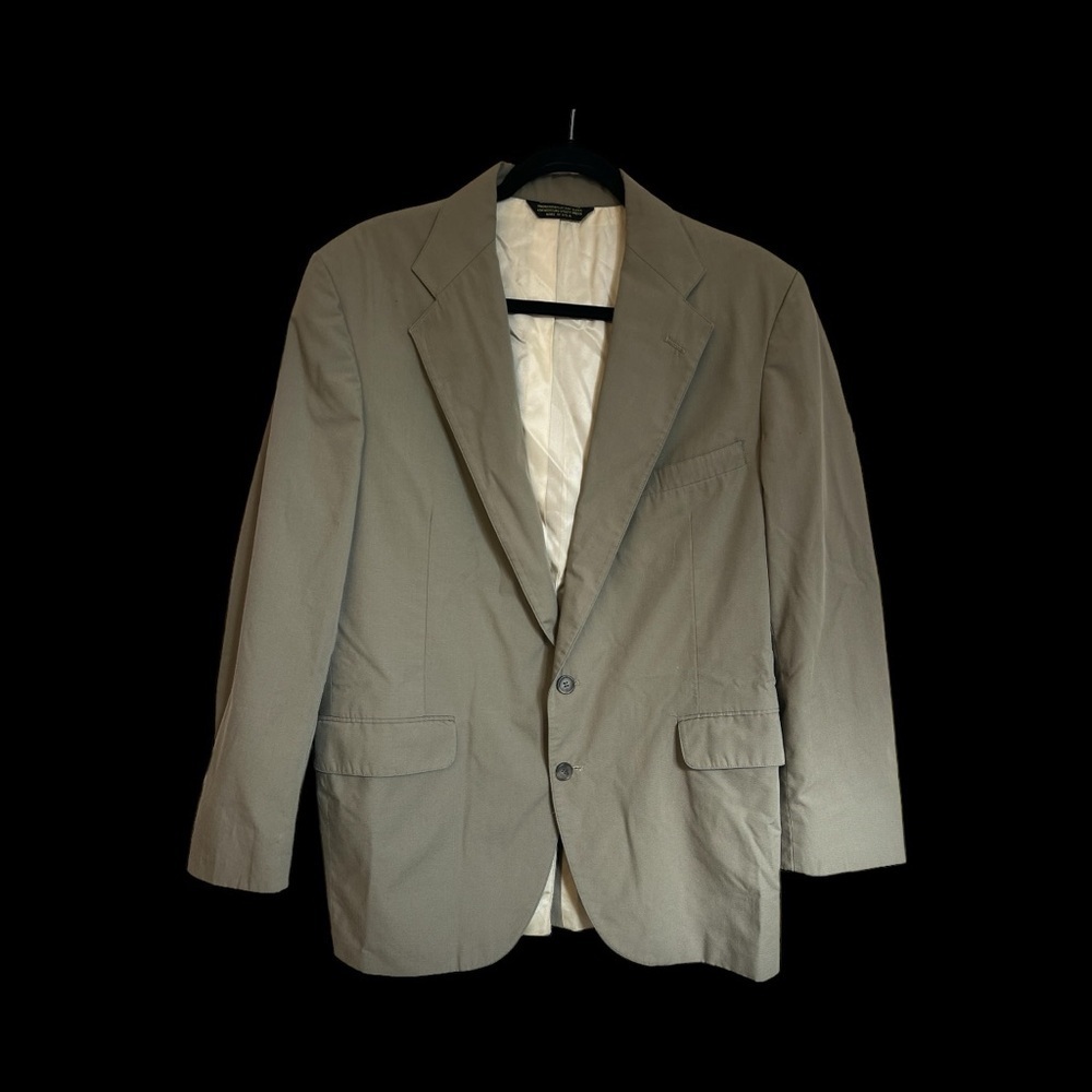 VANJULIAN Taupe Men's Blazer
